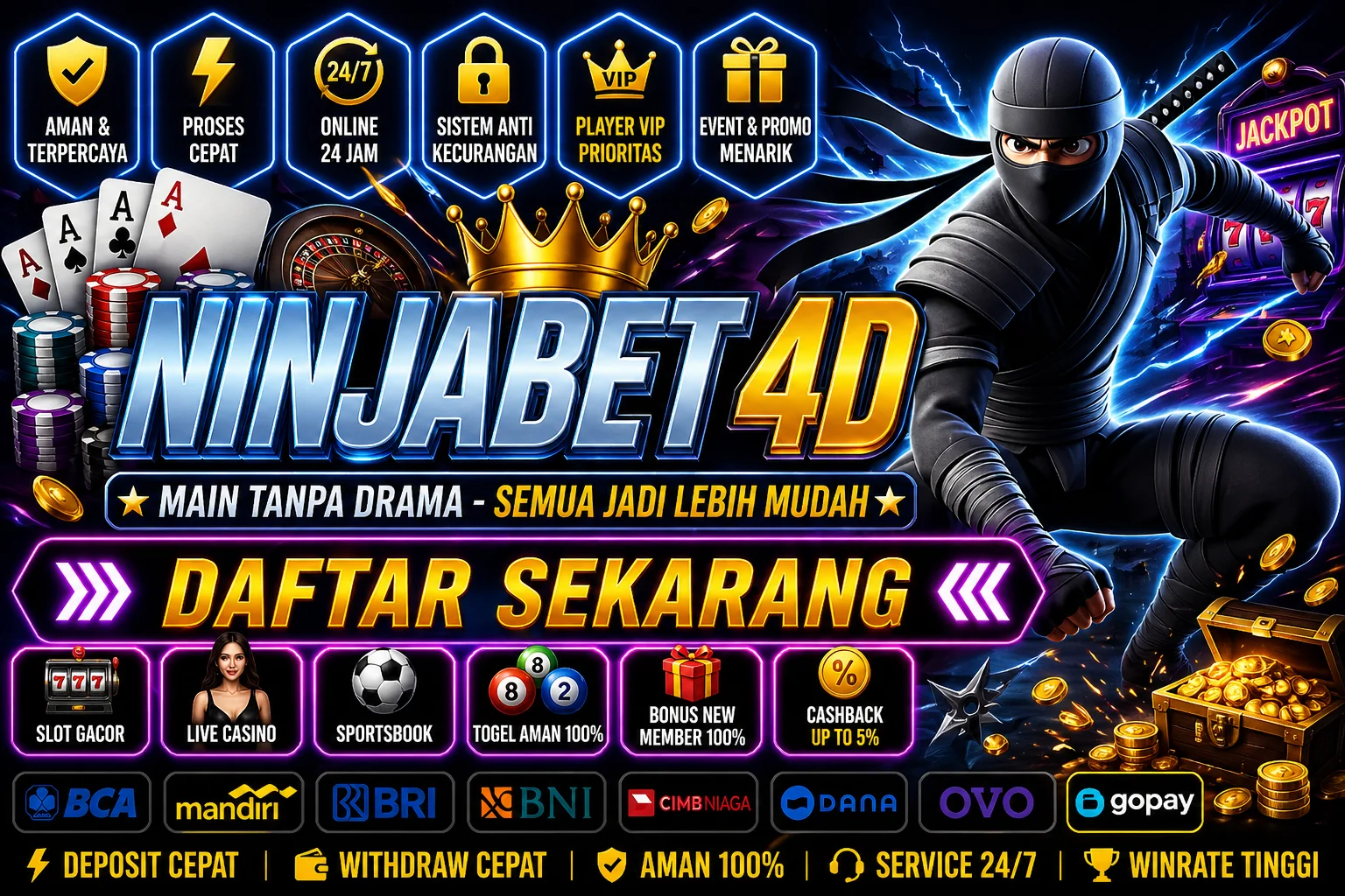 NINJABET4D